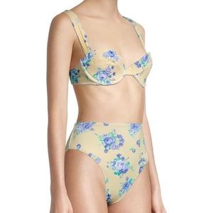 WeWoreWhat golden hour floral bikini set